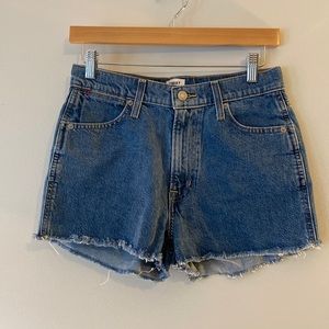 sunday best (aritzia) denim shorts